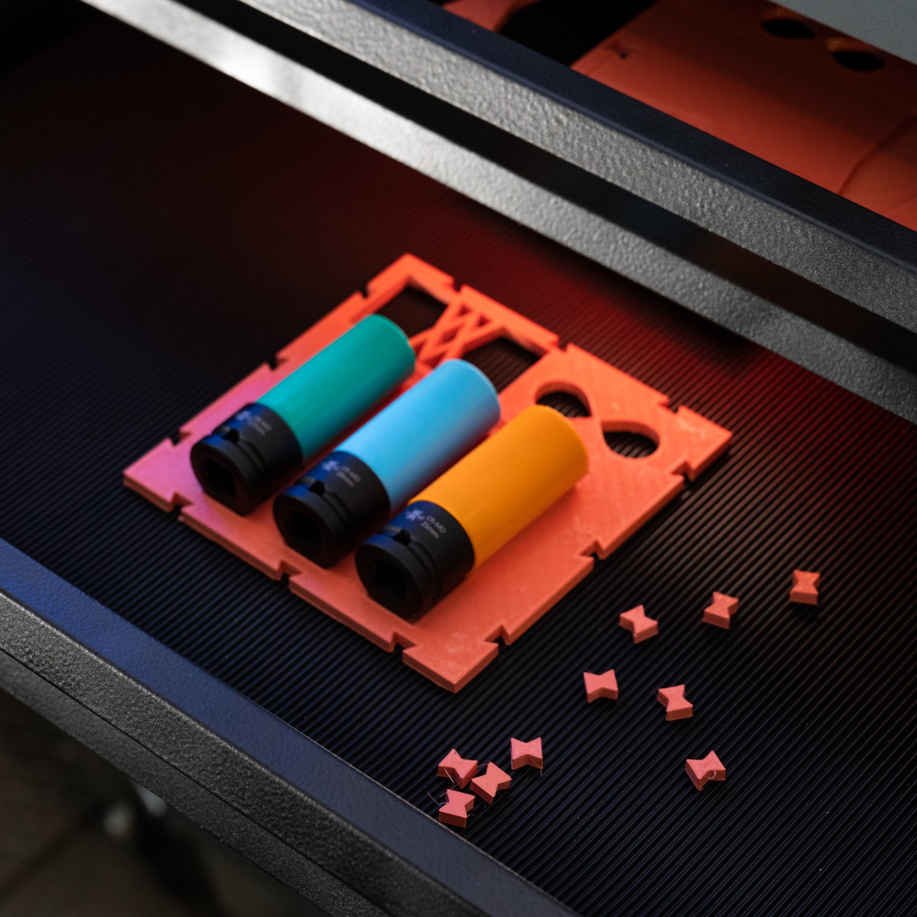 Inlay for Impact Sockets I Tool Trolley Insert I WM100 – Enable 3D