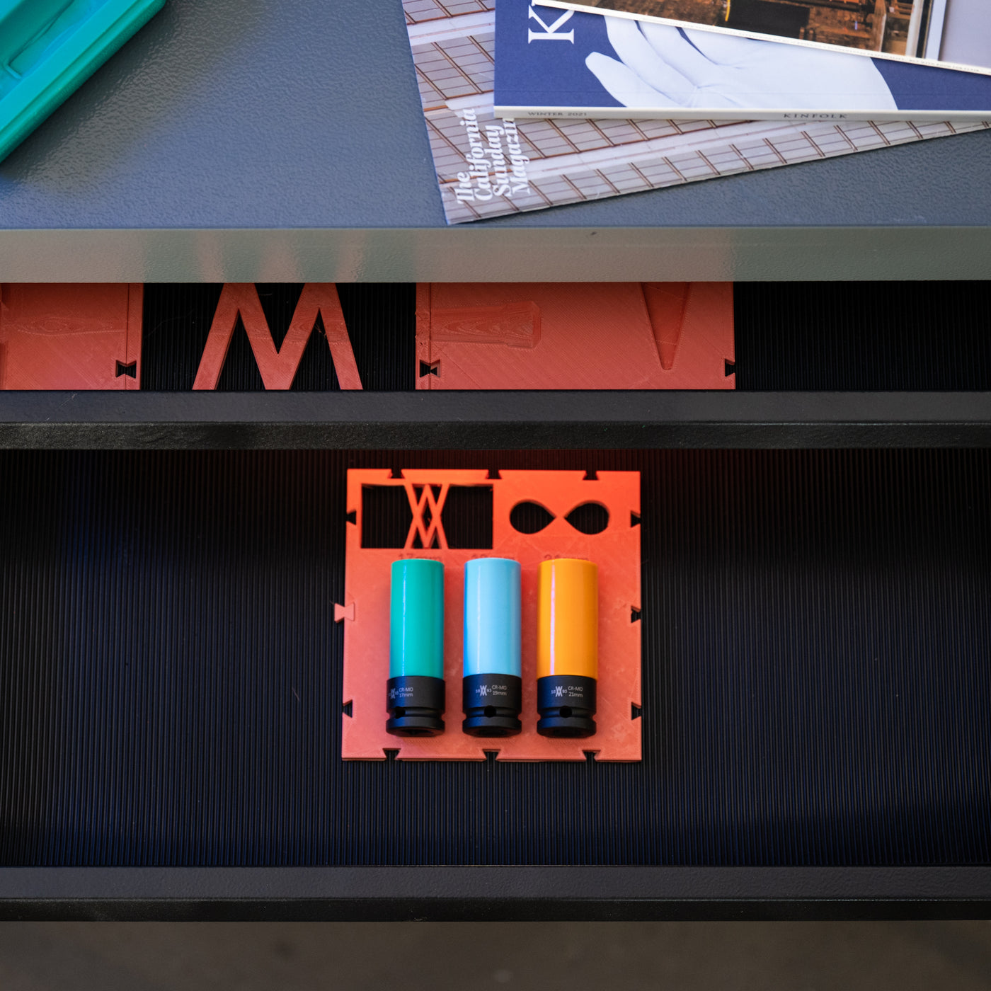 Inlay for Impact Sockets I Tool Trolley Insert I WM100