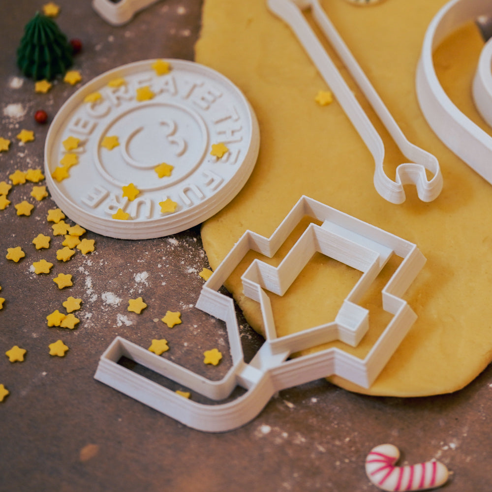 Christmas Cookie Cutter 3D Printer and Tools Set
